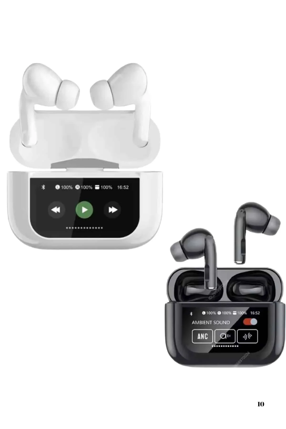 Kablosuz Bluetooth Kulaklık Pro Yeni Nesil Dokunmatik Kontrol Yeni Nesil görsel 5