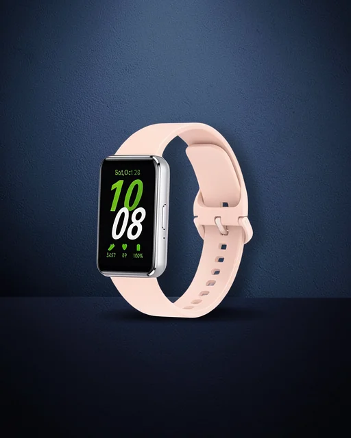 Samsung Galaxy Fit 3 Klasik Kordon - Pudra