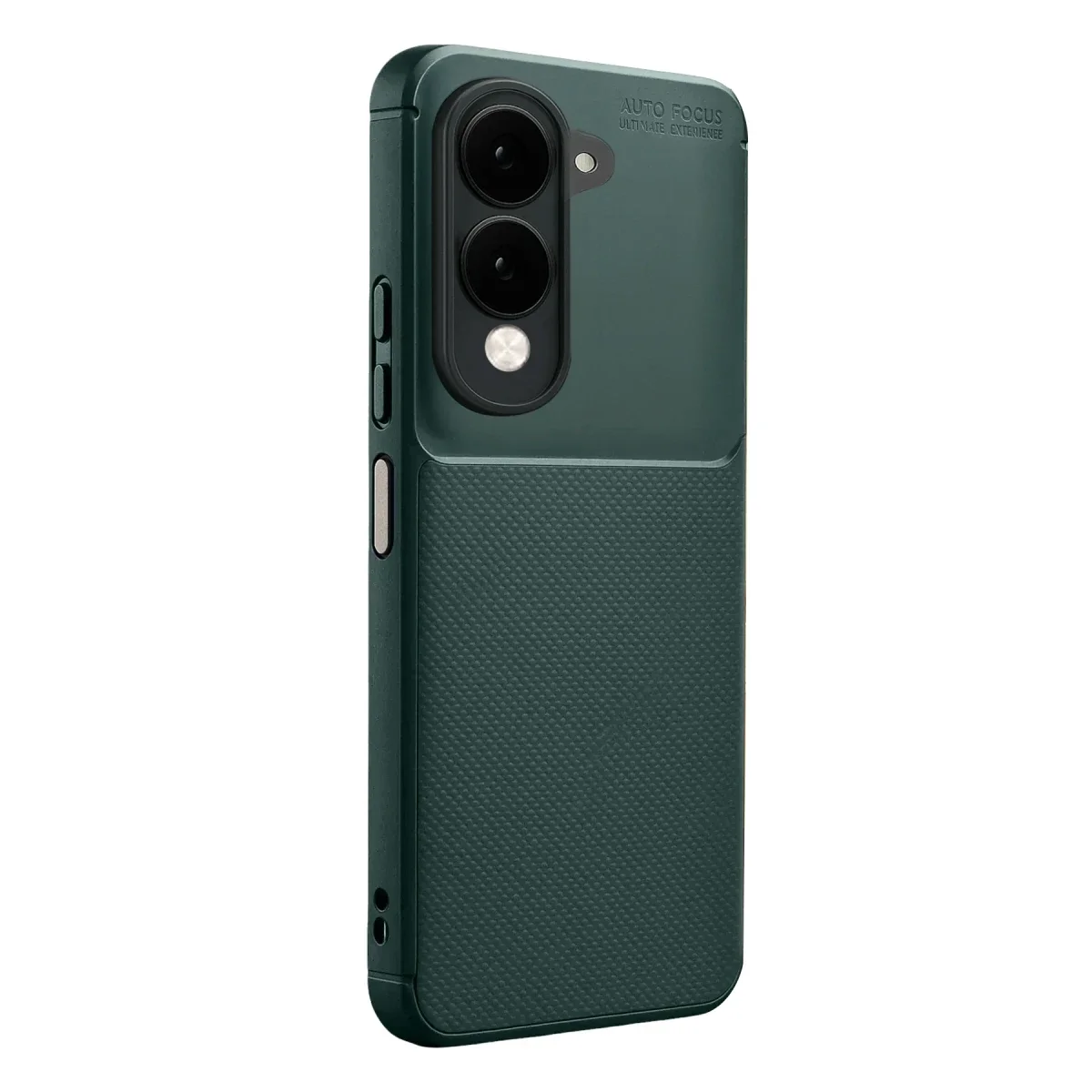 Vivo Y29S Auto Focus Karbon Kapak - Koyu Yeşil görsel 3
