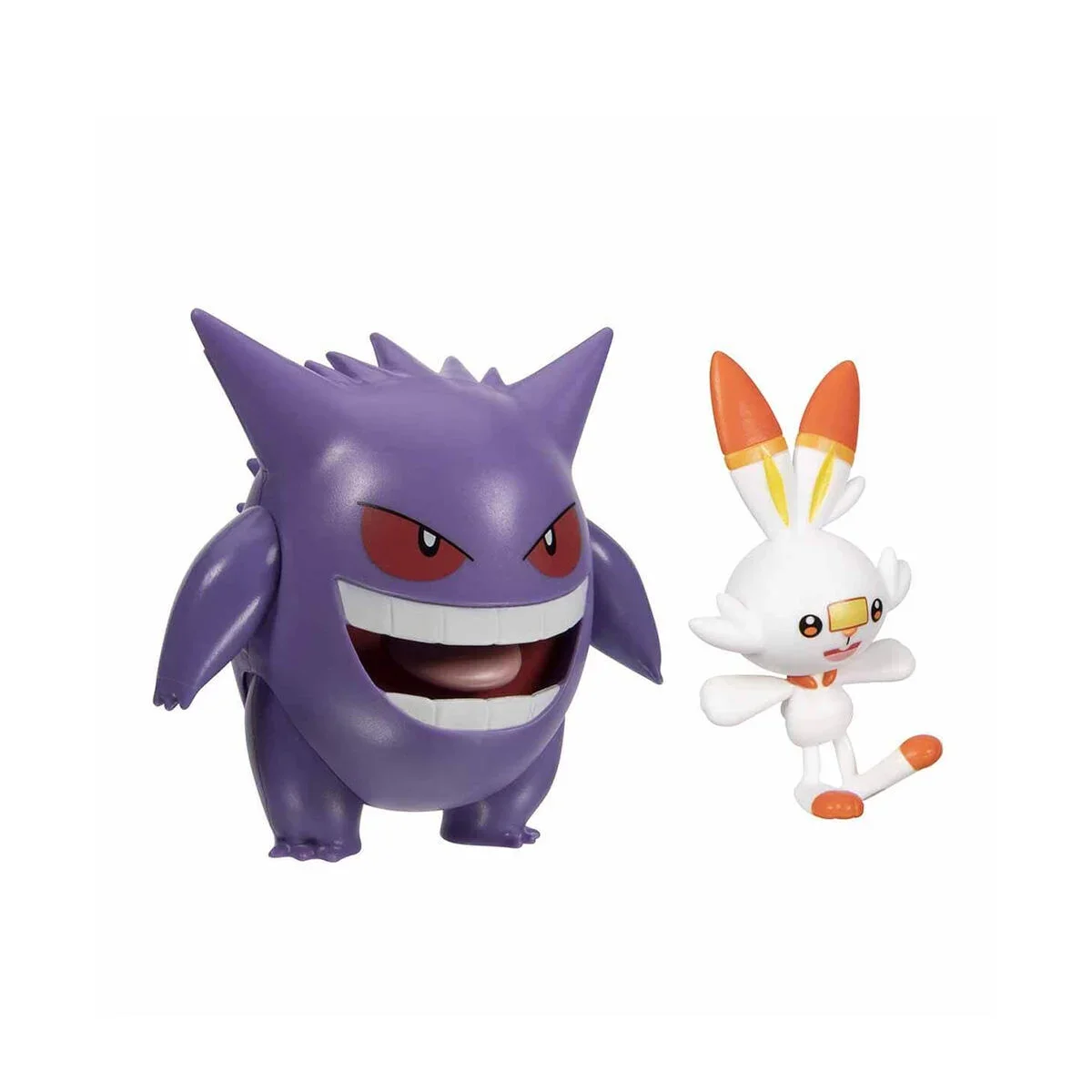 POK PKW2548 Pokemon Battle 2li Figür - Gengar Scorbunny görsel 2