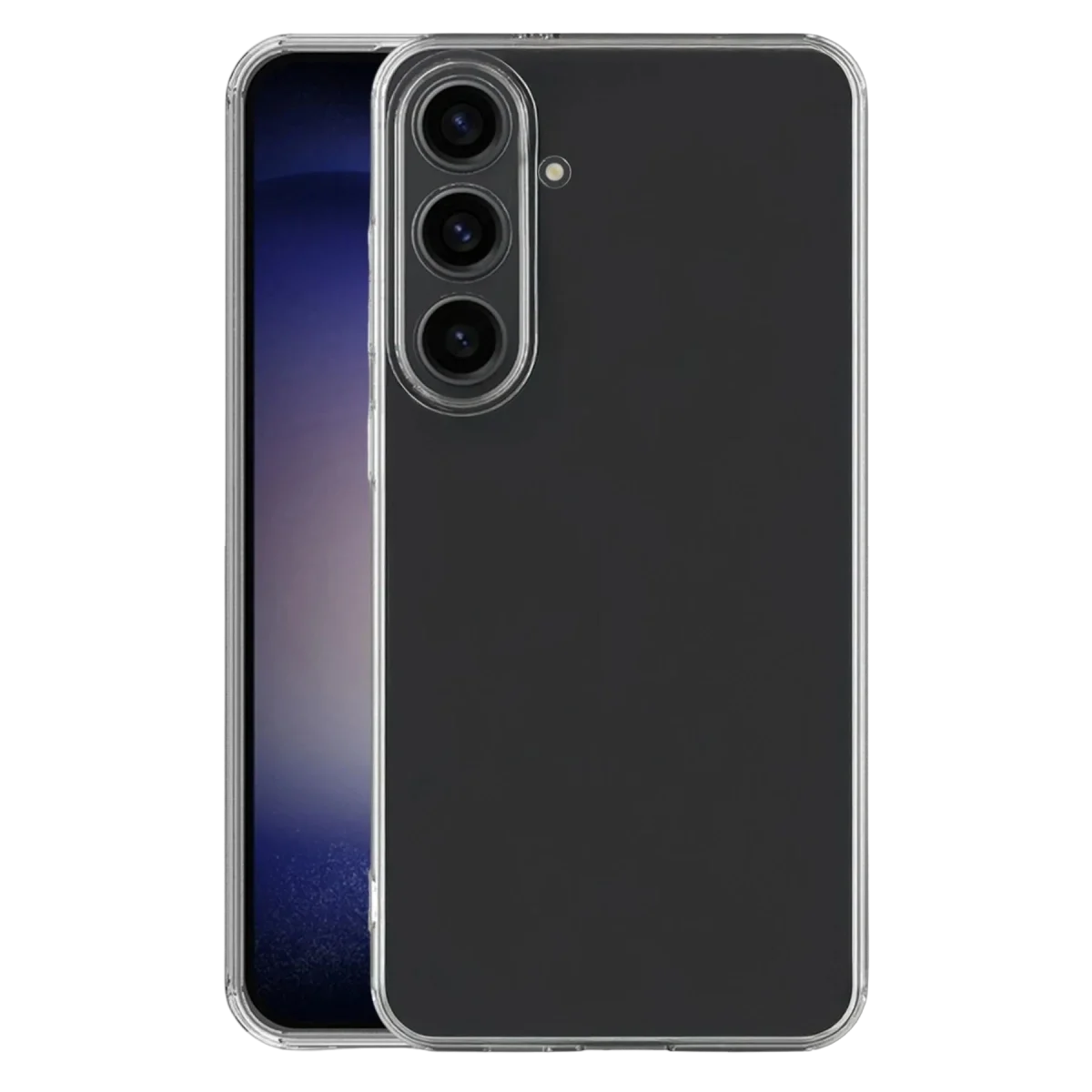 Samsung Galaxy S26 Fe Lüx Şeffaf Silikon - Şeffaf