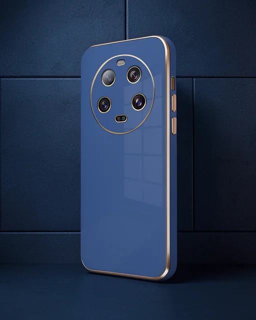 Xiaomi Mi 14 Ultra Kılıf Volet Silikon - Mavi