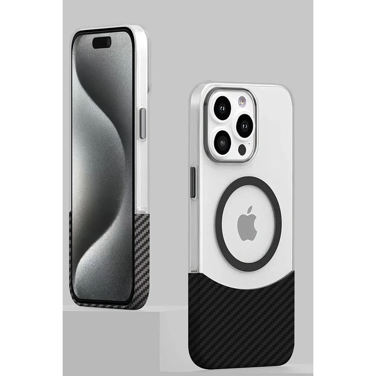 Joko Apple iPhone 16 Pro Carbon Puzzle Magsafe Kapak - Desert görsel 3