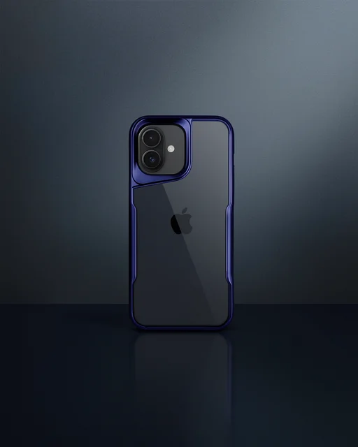 Apple İphone 16 Kılıf Boyi Silikon Kapak - Lacivert