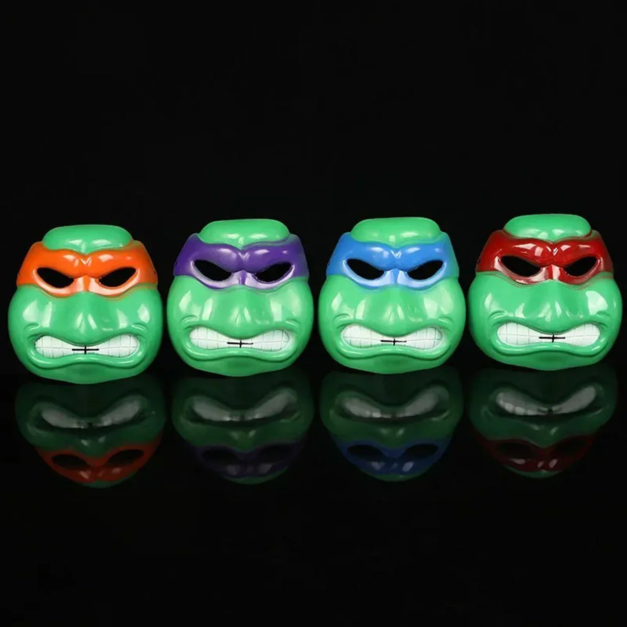 Ninja Kaplumbağalar Maskesi Donatello Maskesi görsel 4
