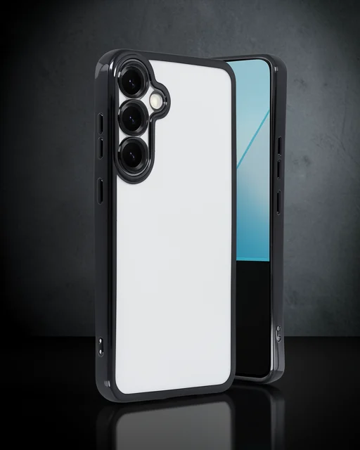 Samsung Galaxy S25 Plus Kılıf Razer Lensli Silikon - Siyah