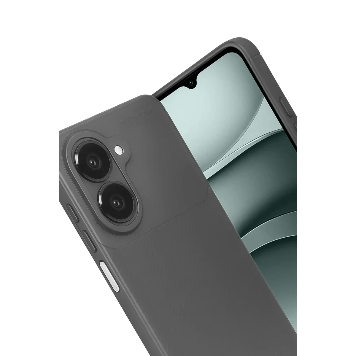Samsung Galaxy A07 4G Auto Focus Karbon Kapak - Gri görsel 2