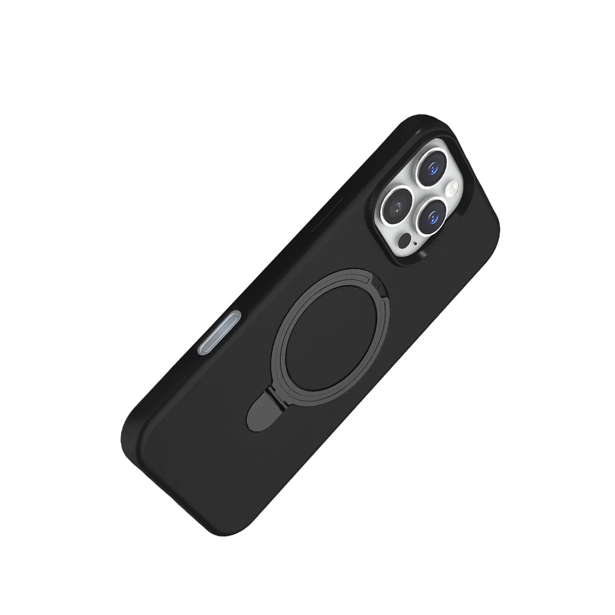 Apple İphone 16 Pro Max Regal Magsafe Standlı Kapak - Siyah görsel 3