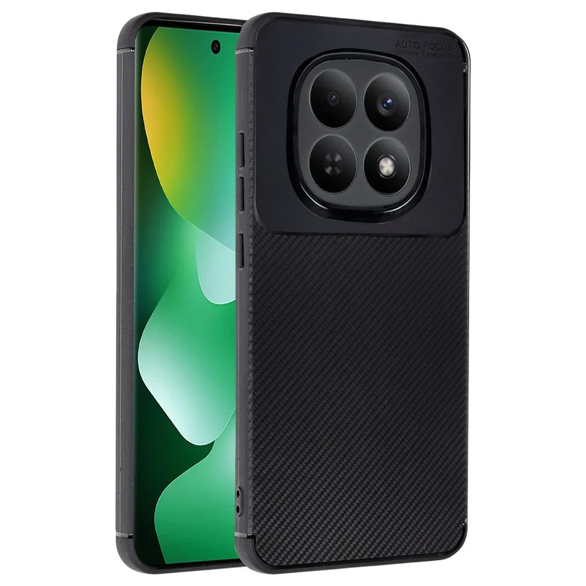 Xiaomi Redmi Note 15 Pro 5G Auto Focus Karbon Kapak - Siyah