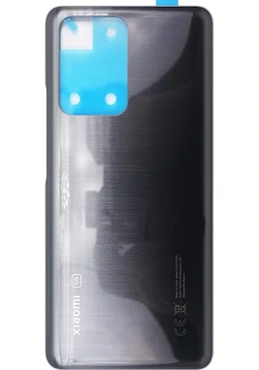Mi 11T - Mi 11T Pro Arka Pil Kapağı (Siyah) görsel 3