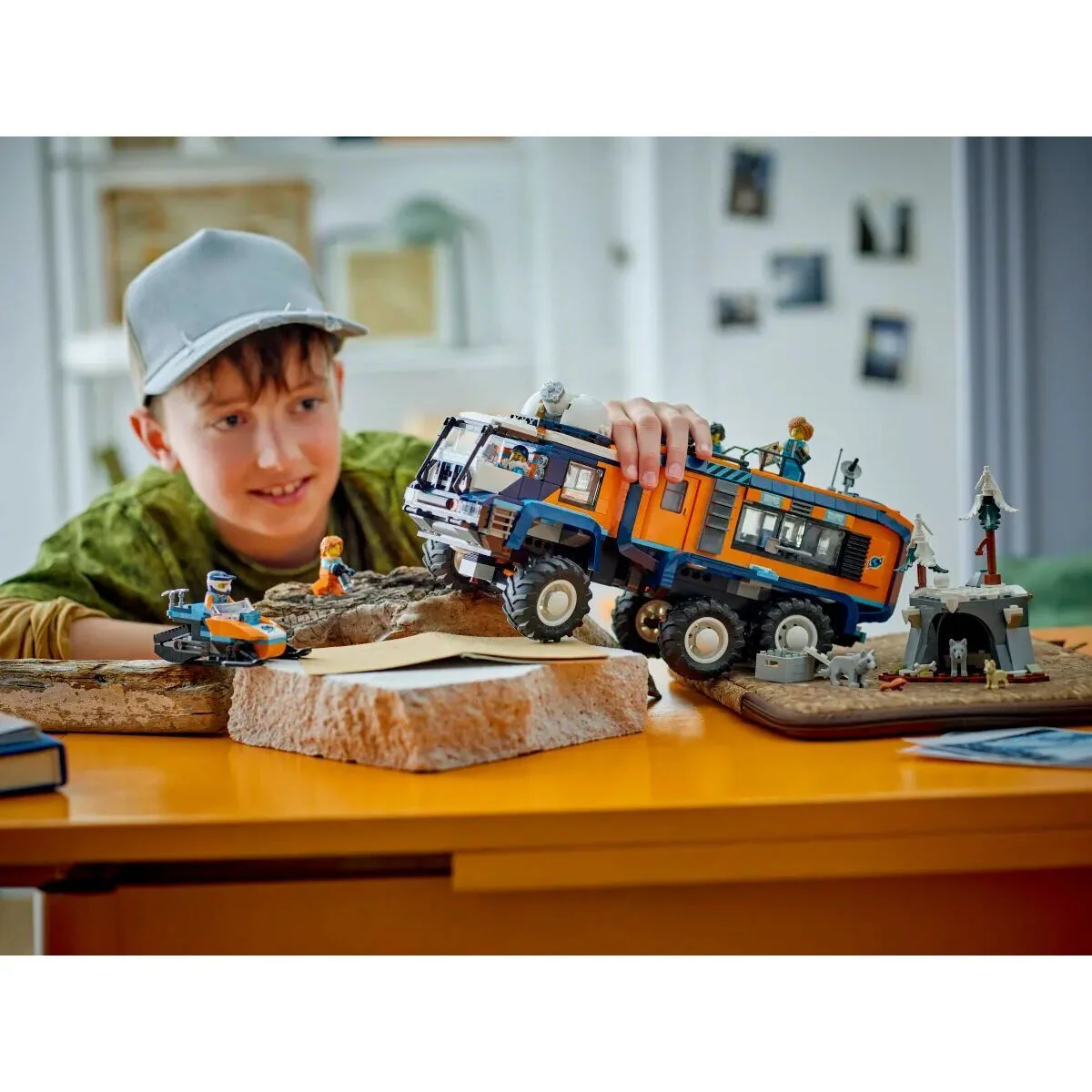 60471 Lego City Kutup Keşif Kamyonu 1064 parça +8 yaş görsel 6