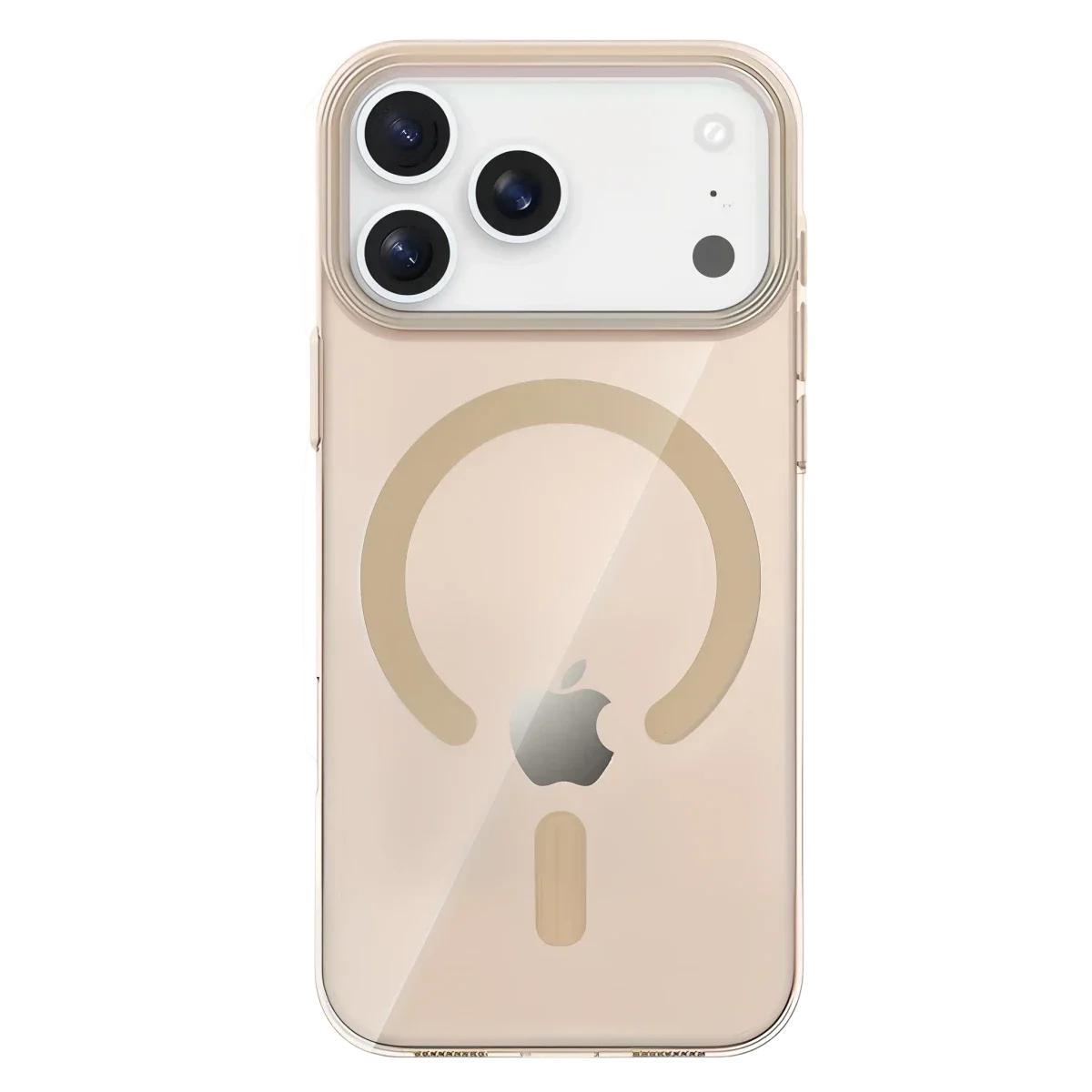 Joko Apple iPhone 17 Pro PC Blank Magsafe Kapak - Çöl Titanyum