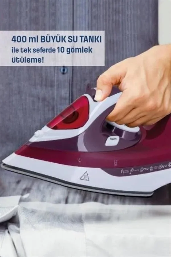 Modern Tasarım 2200W Dayanıklı Buharlı Serak Kaplama Ütü Yeni Nesil görsel 4