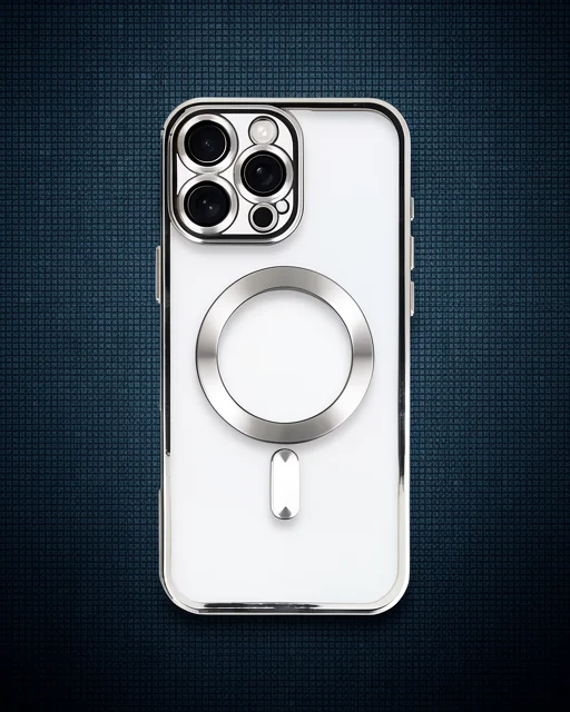 Apple İphone 16 Pro Max Kılıf Kross Magneticsafe Kapak - Gümüş