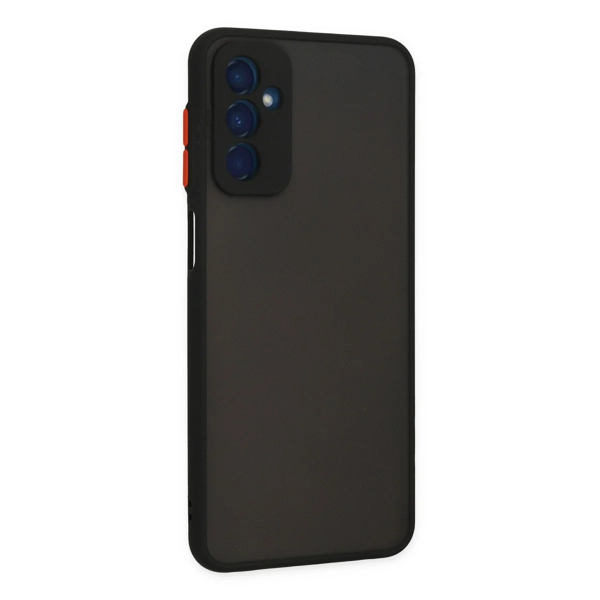 Samsung Galaxy M13 Kılıf Montreal Silikon Kapak - Siyah görsel 3