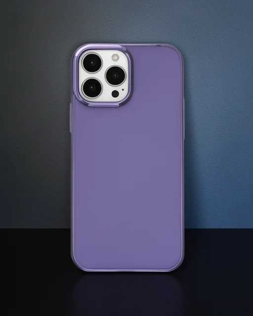 Apple İphone 14 Pro Kılıf Element Silikon - Mor