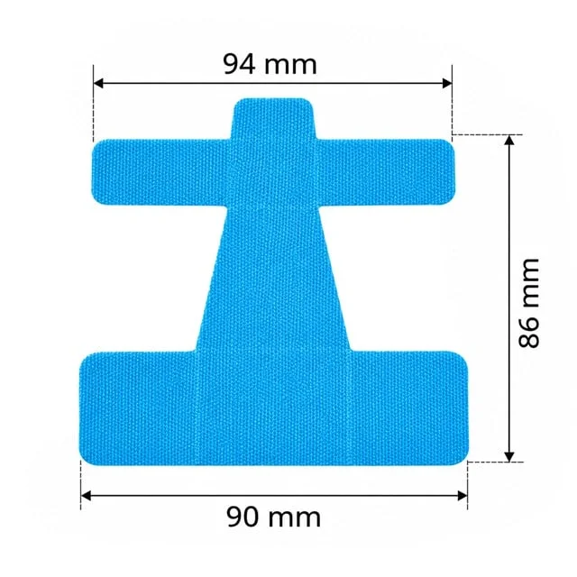 SN-39281 Halluks Valgus Düzeltici Kinesiyoloji Bandı (20 Adet) görsel 3