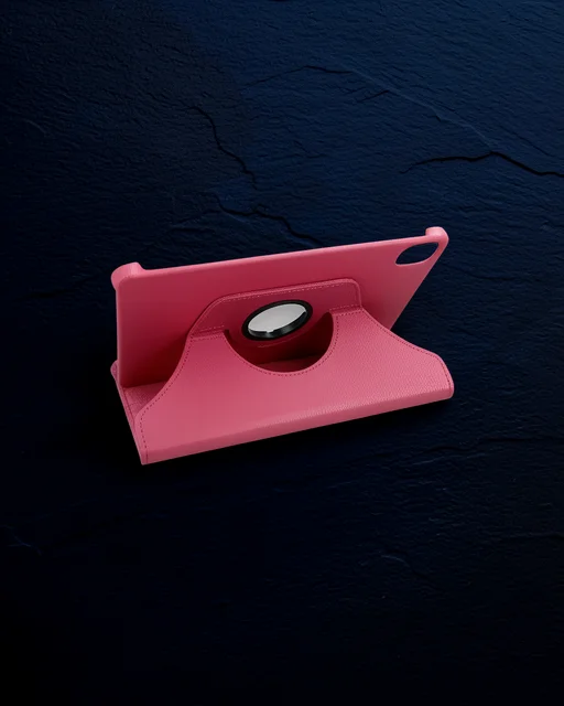 Xiaomi Mi Pad 5 11 Kılıf 360 Tablet Deri Kılıf - Pembe