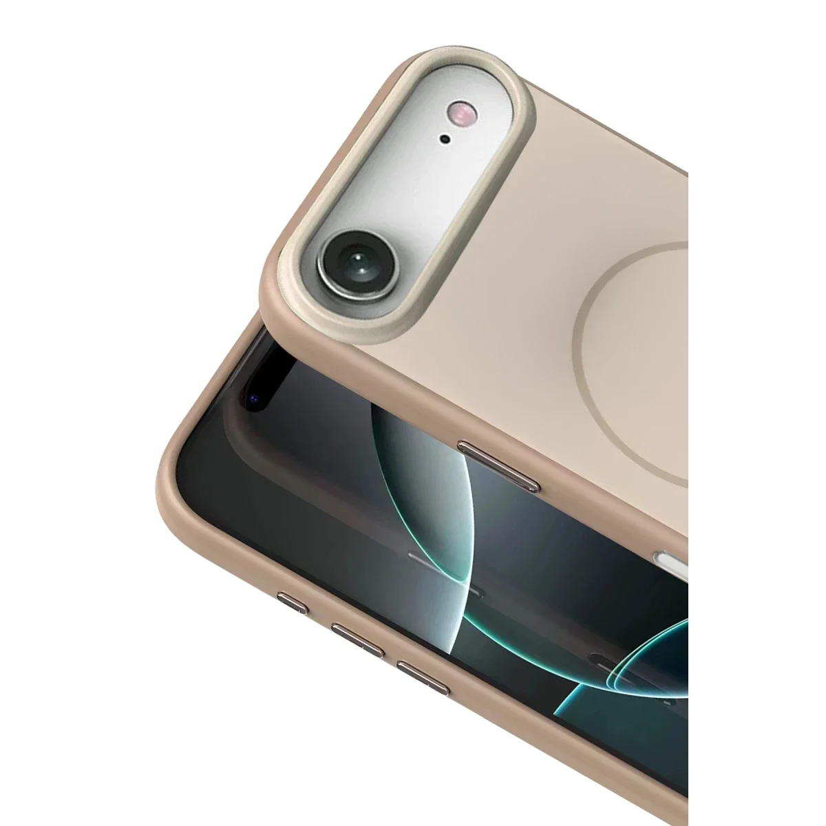 Joko Apple iPhone 17 Air Neva Magsafe Kapak - Gold görsel 2