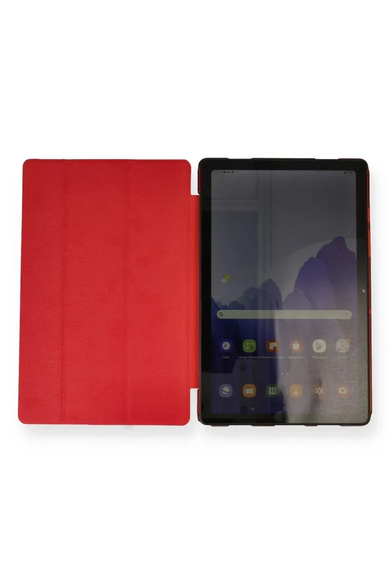 Apple iPad 2025 10.9 10.Nesil (A16) Kılıf Tablet Smart Kılıf - Kırmızı görsel 3