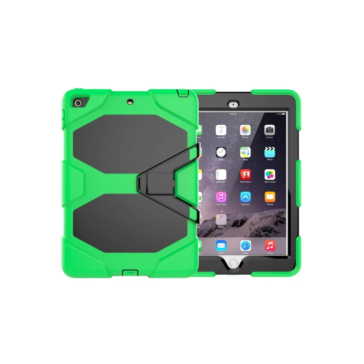 Apple iPad 5 Air 9.7 Kılıf Griffin Tablet Kapak - Yeşil