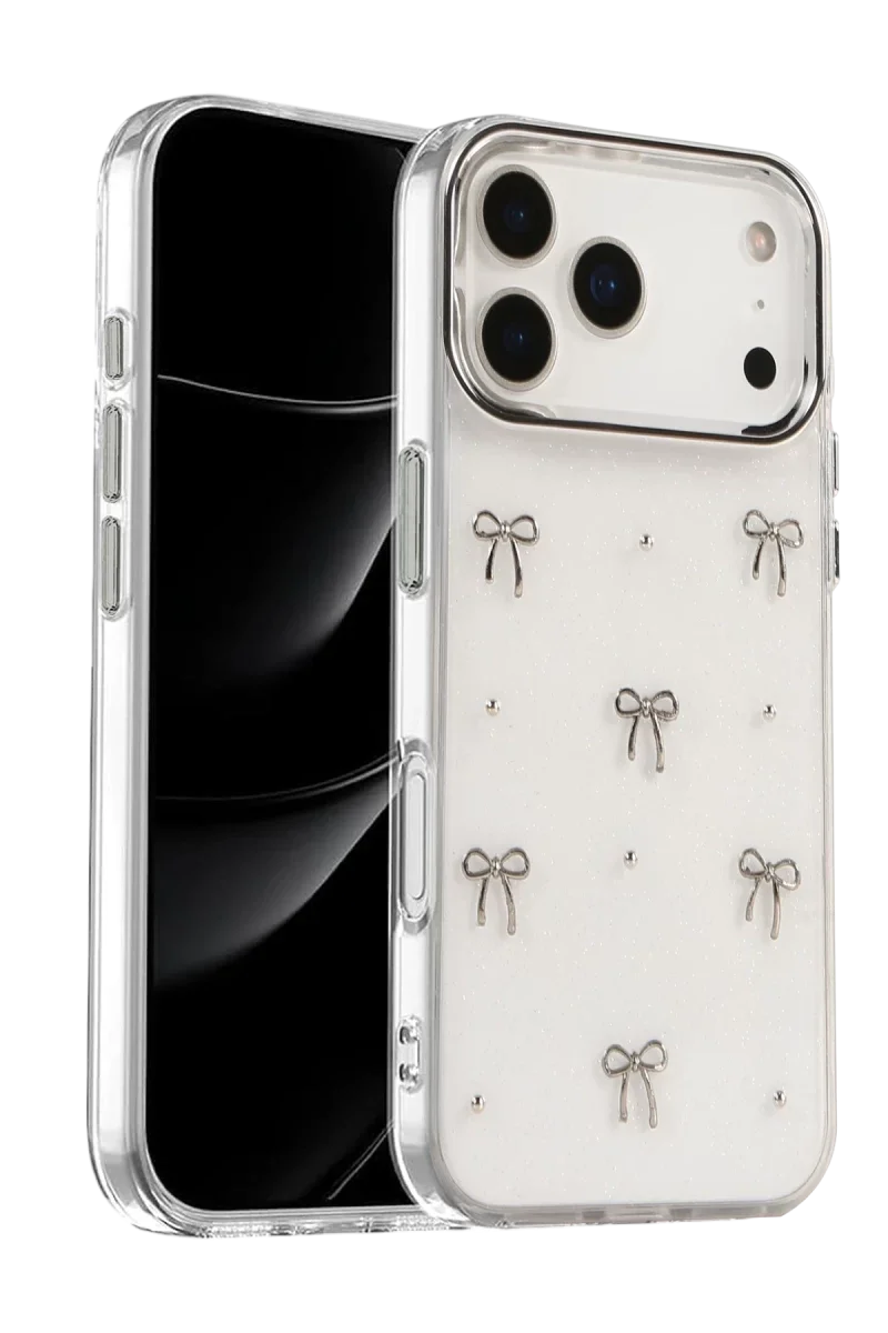 Apple iPhone 17 Pro Fiyonk Desenli Kapak - Desen 5
