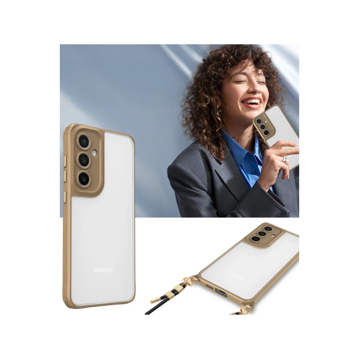 Samsung Galaxy A36 Kılıf Penta Silikon Kılıf - Siyah görsel 3
