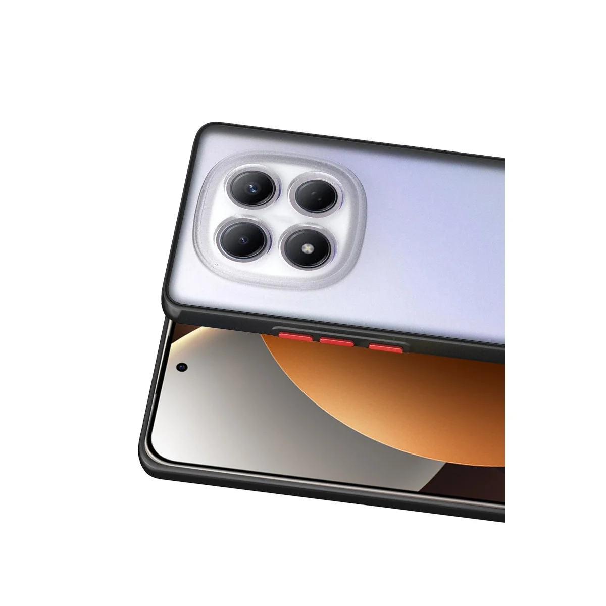 Xiaomi Redmi Note 15 Pro Plus 5g Montreal Silikon Kapak - Siyah görsel 2