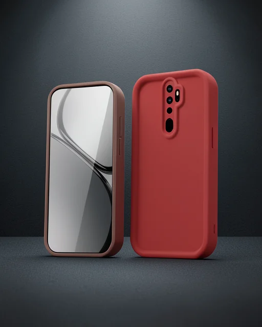 Xiaomi Redmi Note 8 Pro Kılıf Viera Silikon - Kahverengi