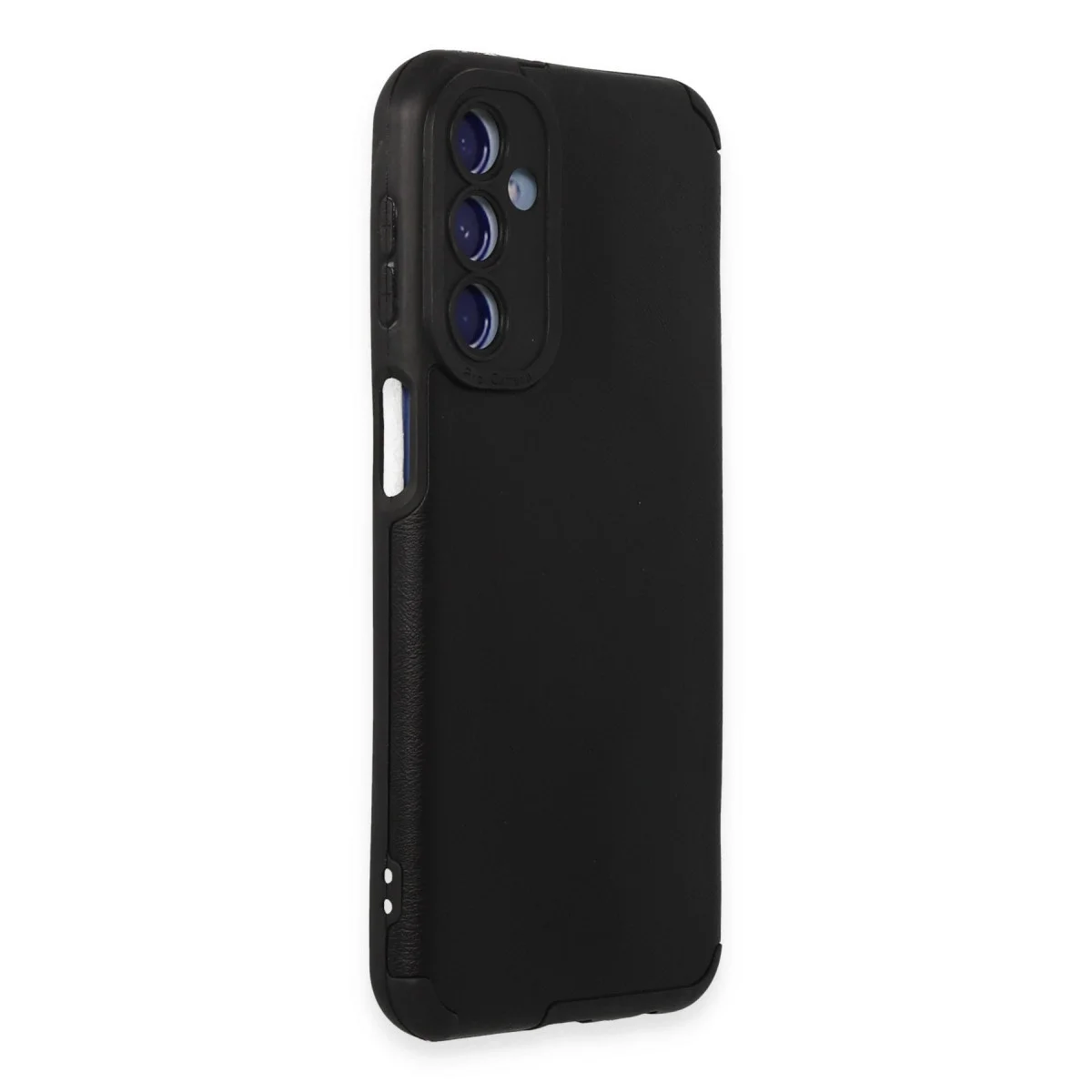Samsung Galaxy M34 5g Kılıf Loop Deri Silikon - Siyah görsel 2