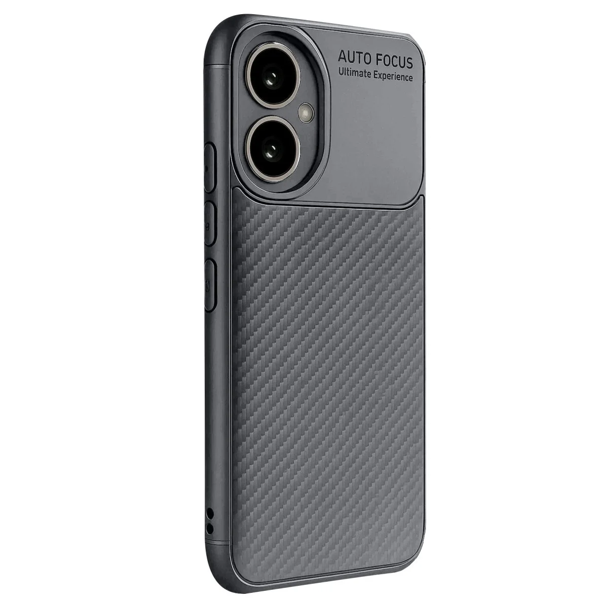 Honor 400 Kılıf Auto Focus Karbon Kapak - Gri görsel 2