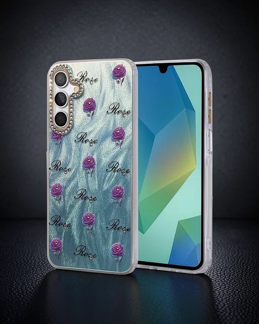 Samsung Galaxy A15 4g Kılıf Blade Aynalı Desenli Kapak - Desen 9