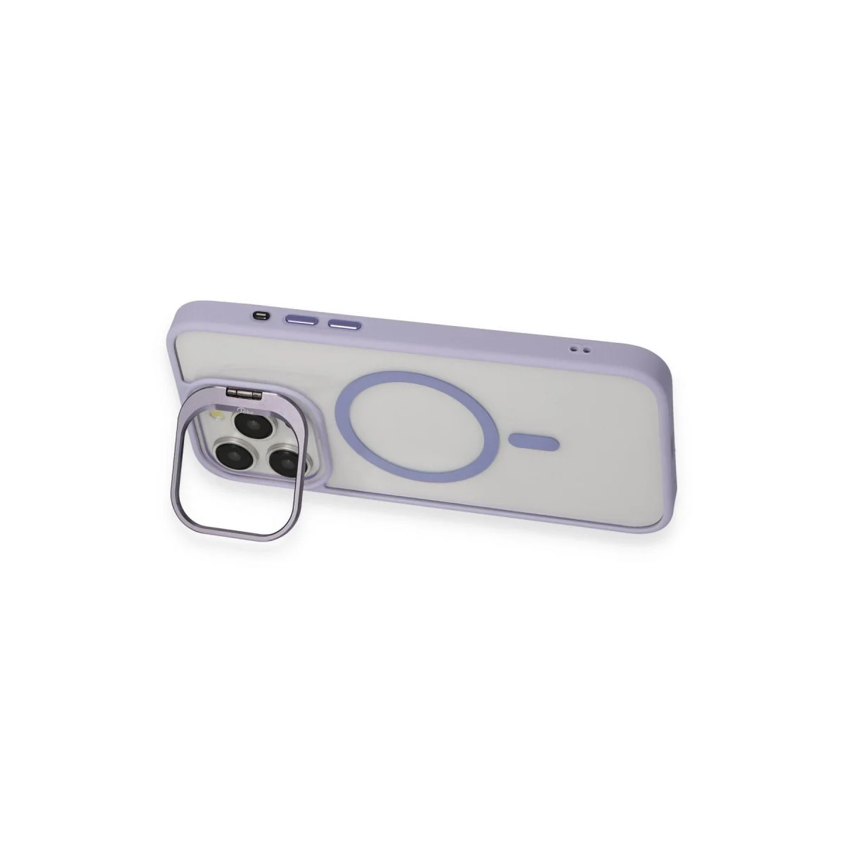 Joko Apple İphone 15 Pro Kılıf Roblox Lens Magsafe Standlı Kapak - Koyu Yeşil görsel 5