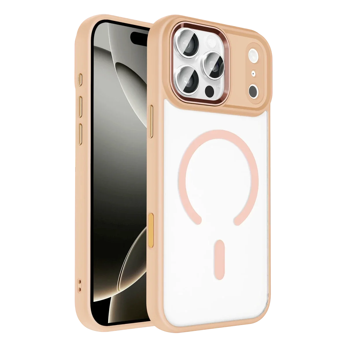 Joko Apple iPhone 17 Pro Terea Magsafe Kapak - Pembe
