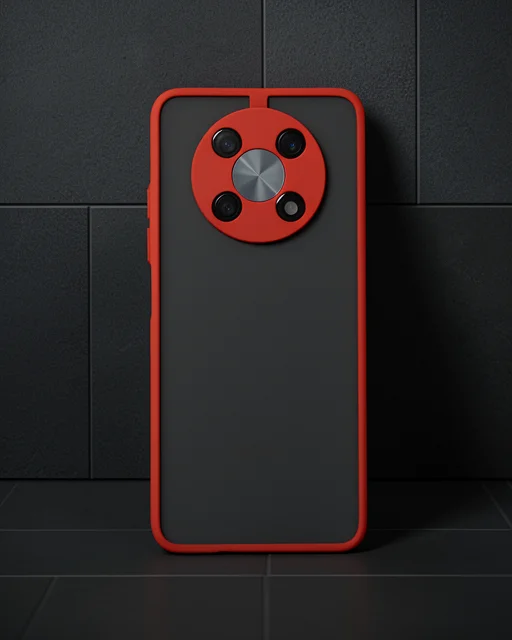 Huawei Nova Y90 Kılıf Montreal Silikon Kapak - Kırmızı
