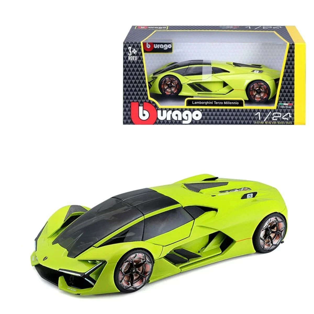 21094 Burago 1:24 Lamborghini Terzo llennio Model Araba