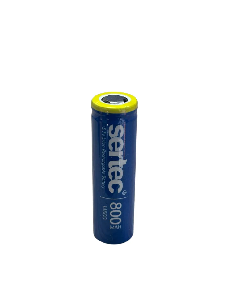 3.7V Li-ion 14500 AA - 800 mAh 3C Şarjlı Pil