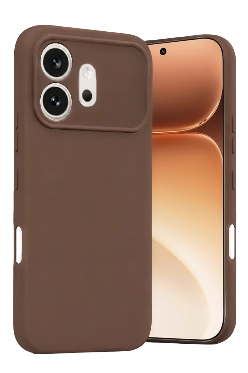 Huawei Honor 600 First Silikon - Kahverengi