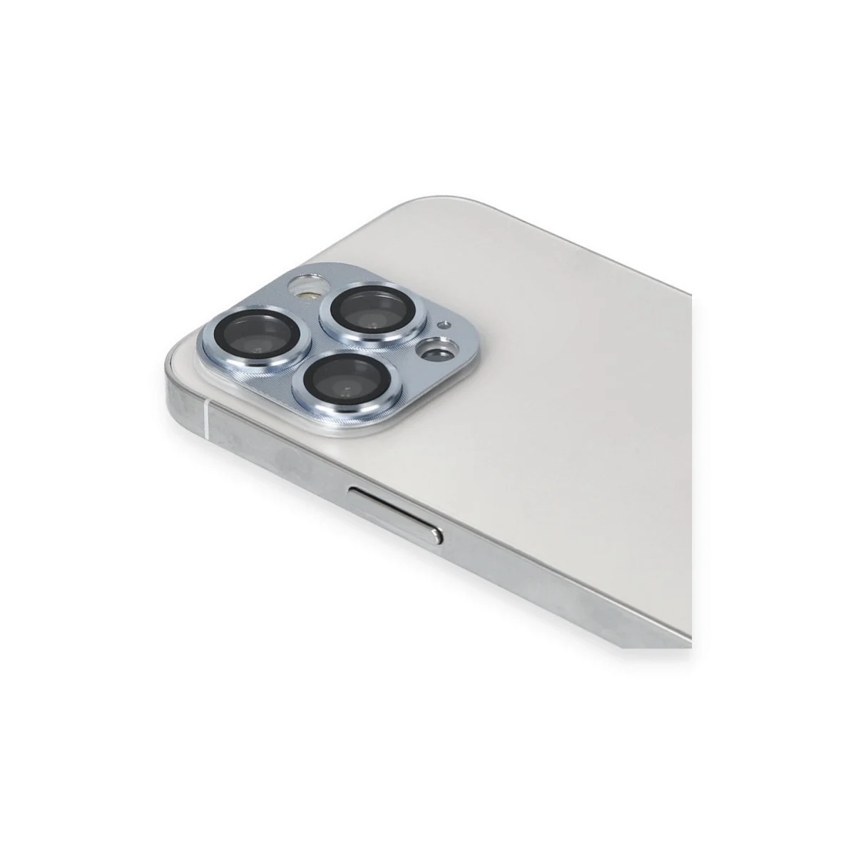 Apple İphone 13 Pro Max Pers Alünyum Kamera Lens - Sierra Blue