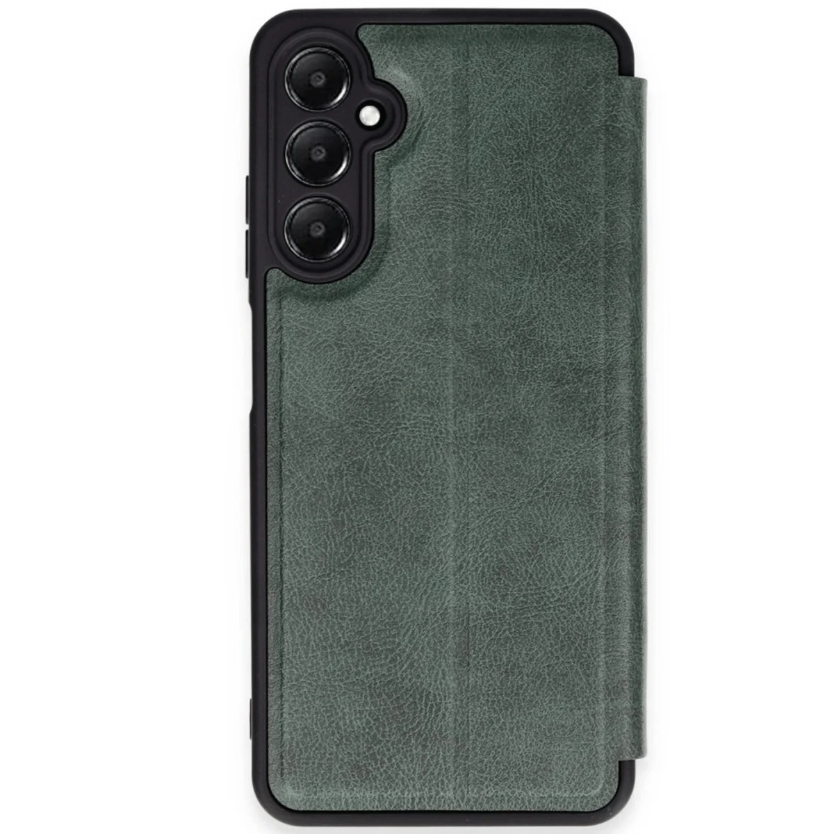 Samsung Galaxy A26 Kılıf Flip Cover - Koyu Yeşil