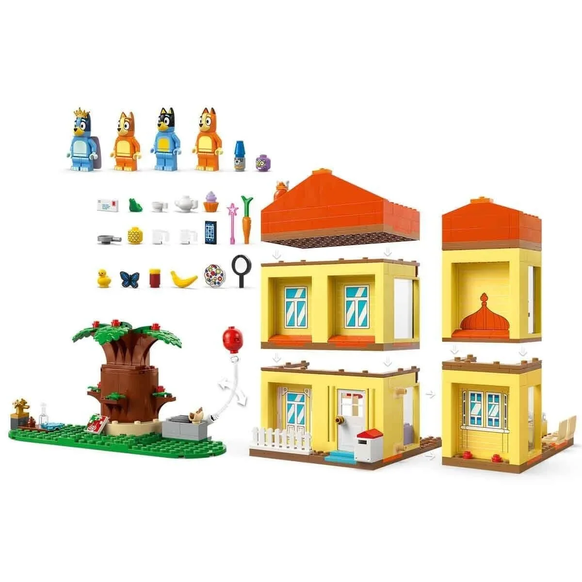 11203 Lego Duplo Bluey Bluey'nin Aile Evi 382 parça +4 yaş görsel 2