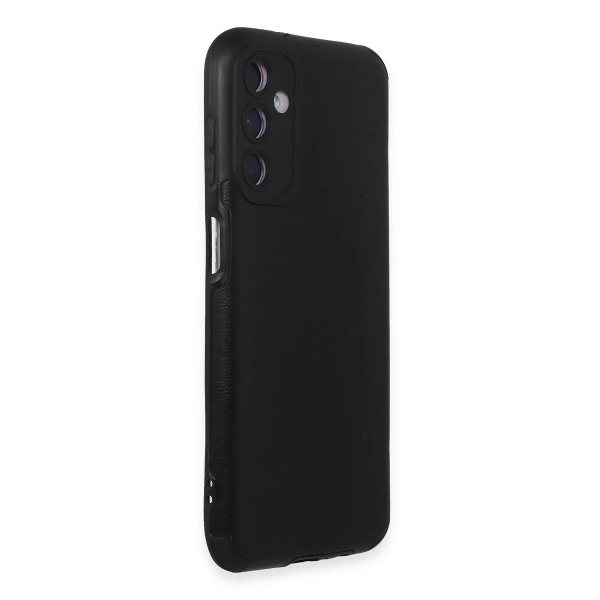 Samsung Galaxy M14 5g Kılıf Loop Deri Silikon - Siyah görsel 2