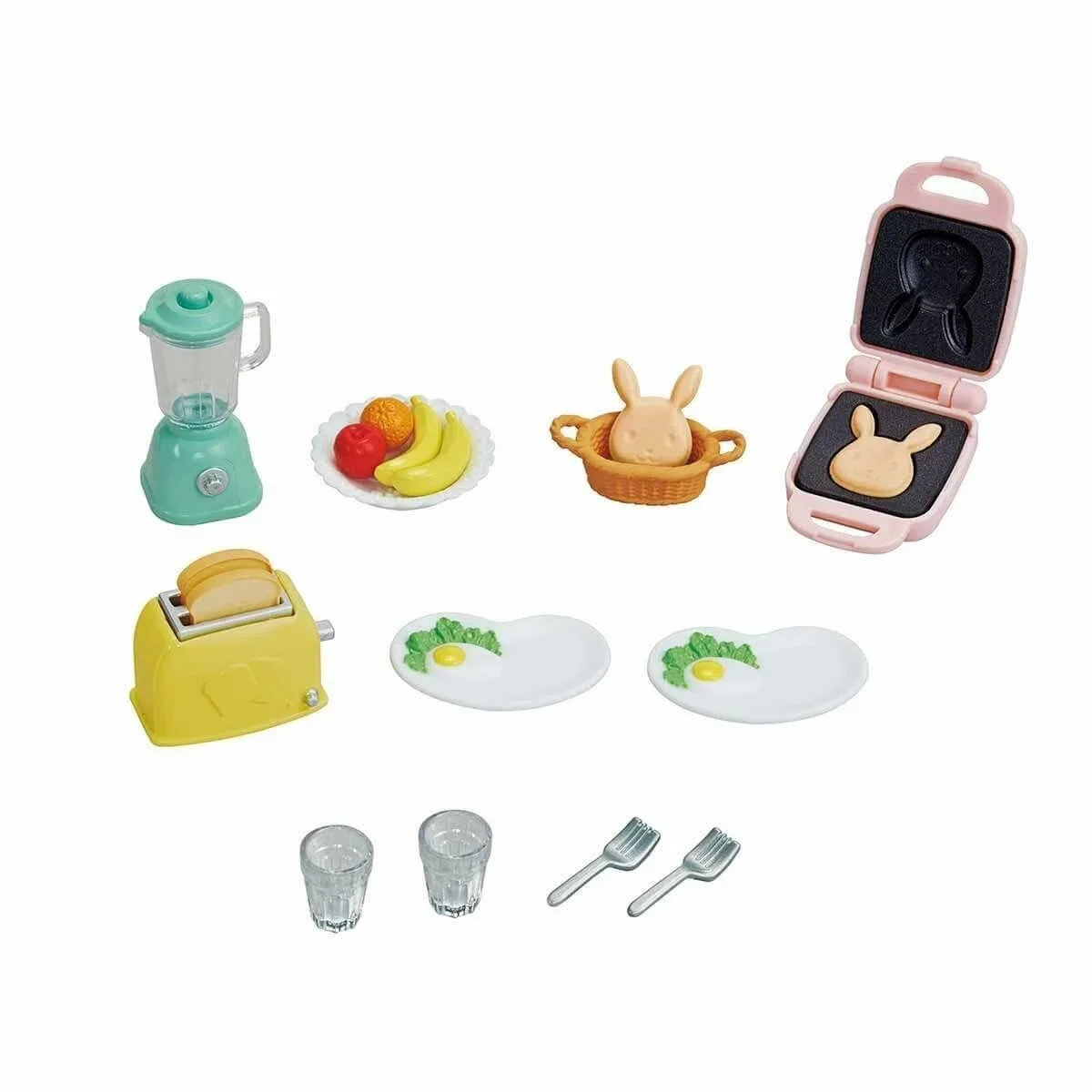 5444 Sylvanian Families Kahvaltı Seti +3 yaş figür dahil değil görsel 3