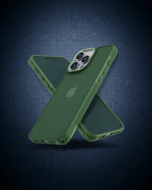 Apple İphone 12 Pro Max Kılıf Elegant Kapak - Yeşil