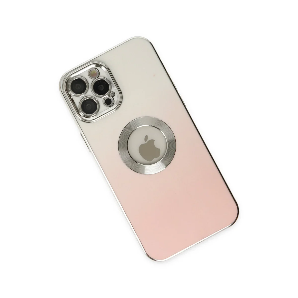 Apple İphone 12 Pro Max Kılıf Best Silikon - Pembe görsel 3