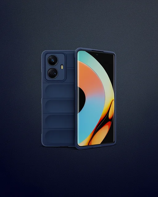 Realme 10 Pro 5g Kılıf Optimum Silikon - Lacivert