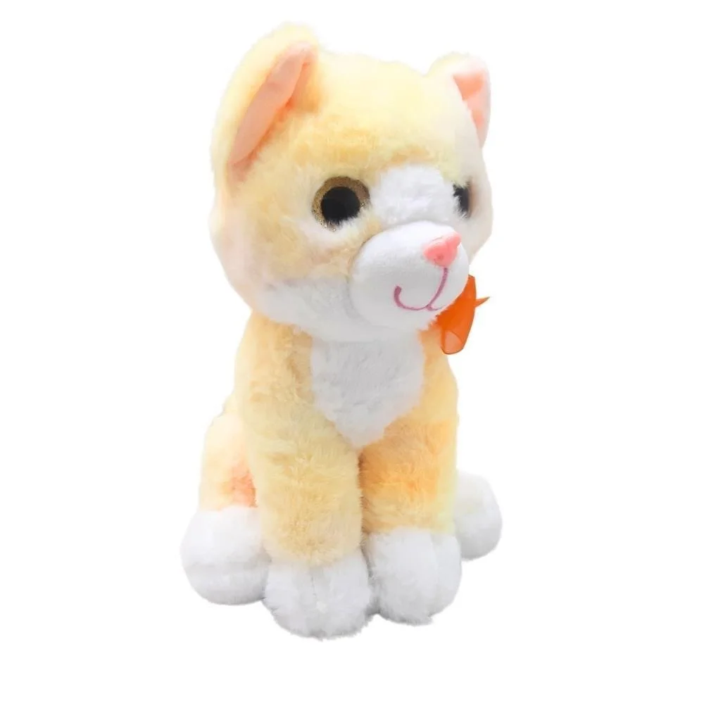 PELUŞ 30CM RENKLİ KEDİ (adet fiyatıdır) görsel 2