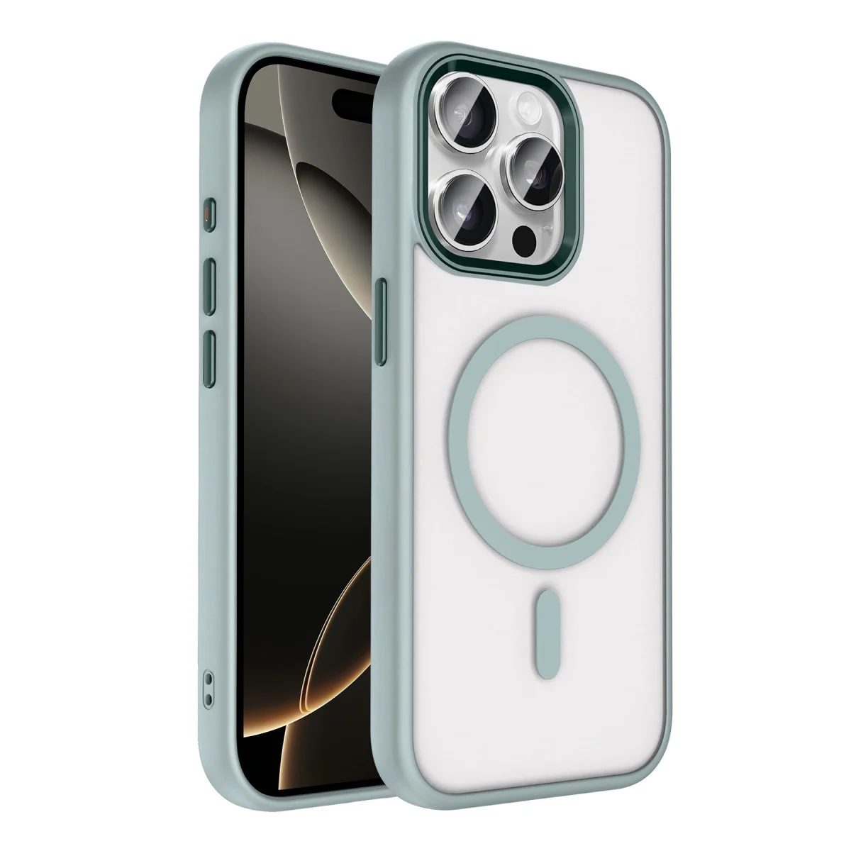 Joko Apple İphone 15 Pro Max Terea Magsafe Kapak - Gri