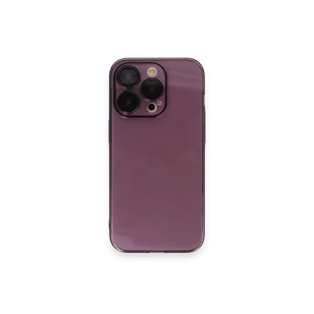 Apple İphone 13 Pro Max Kılıf Armada Lensli Kapak - Derin Mor görsel 2