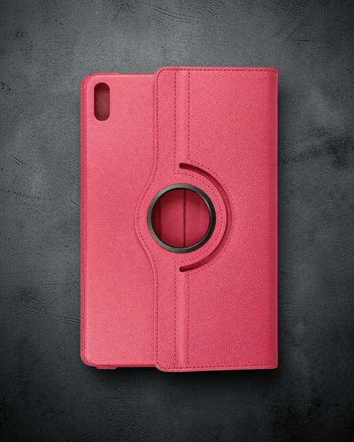 Huawei Matepad Se 11 Kılıf 360 Tablet Deri Kılıf - Pembe